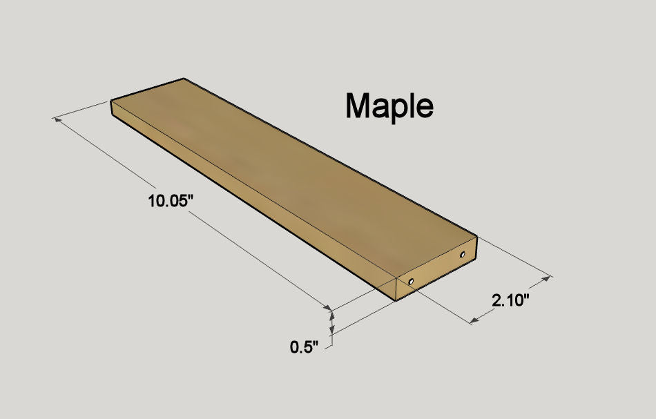 2x11 Drawer - Cream or Maple