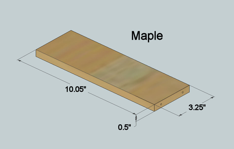 3x11 Drawer - Cream or Maple