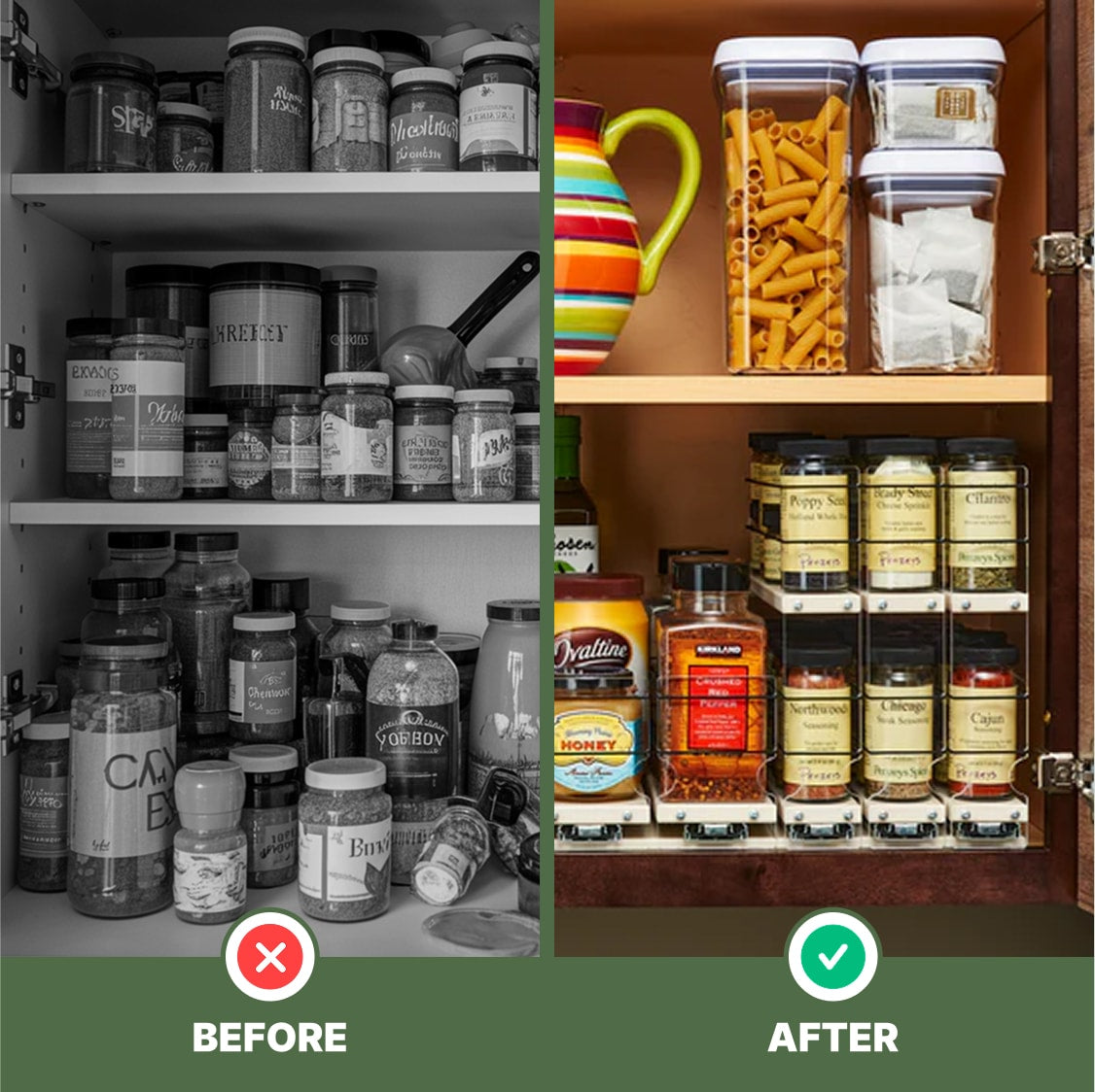 3x1x11 Spice Rack Drawer