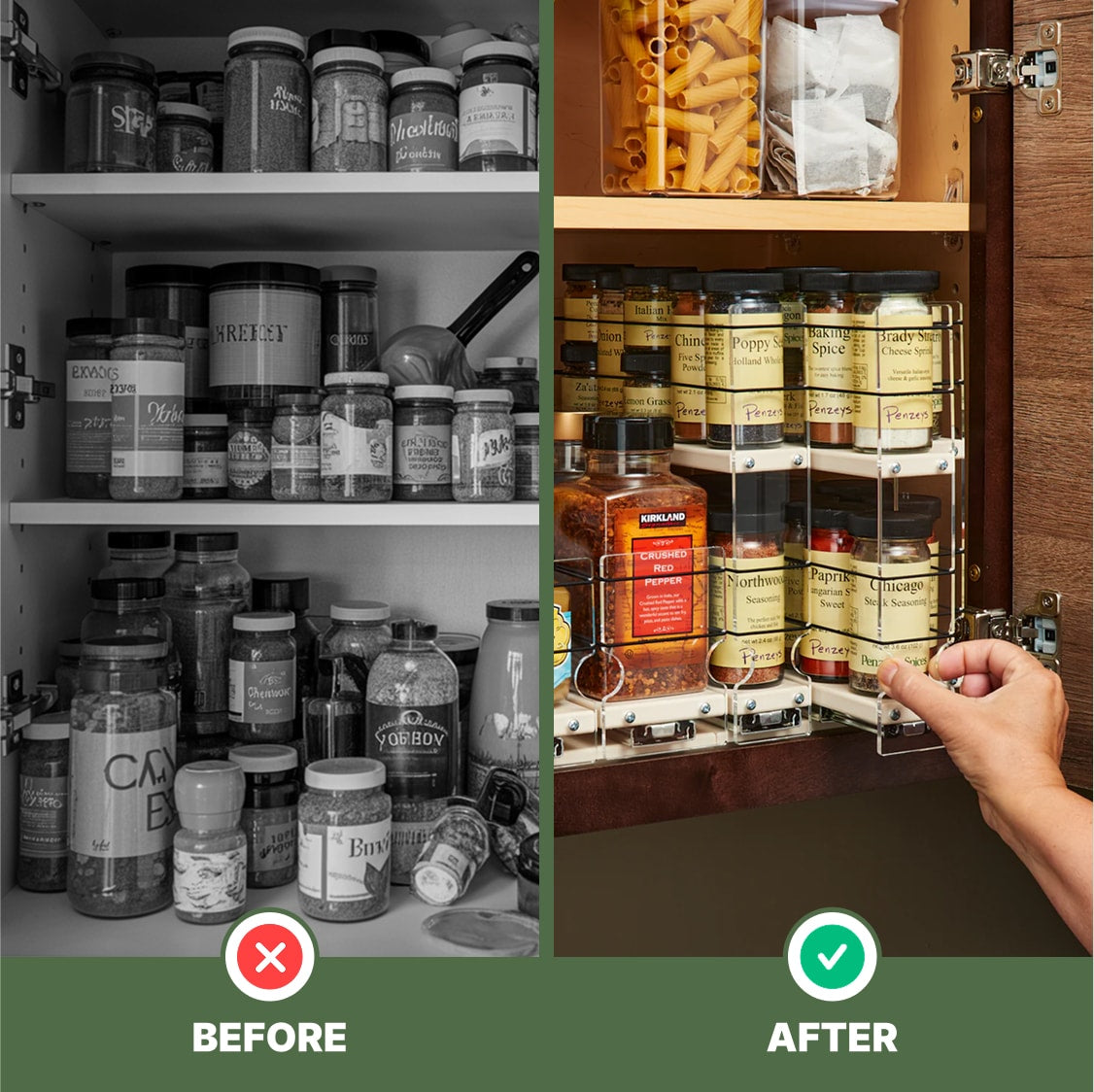 22x2x11 Spice Rack Drawer