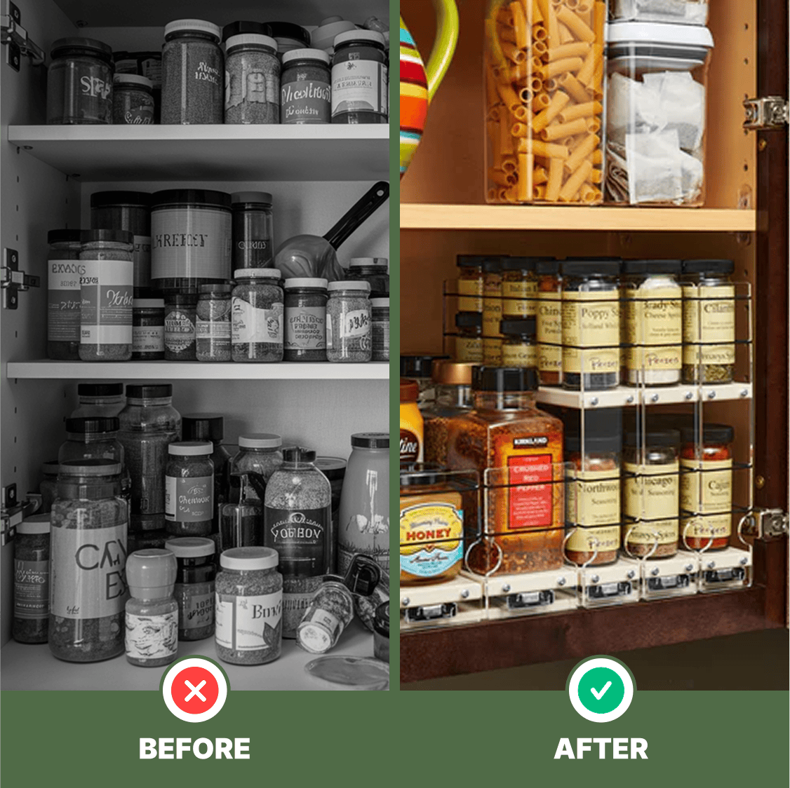 33x1x11 Spice Rack Drawer