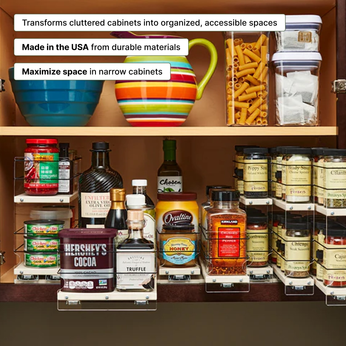 6x1x11 Storage Solution Drawer – Vertical Spice