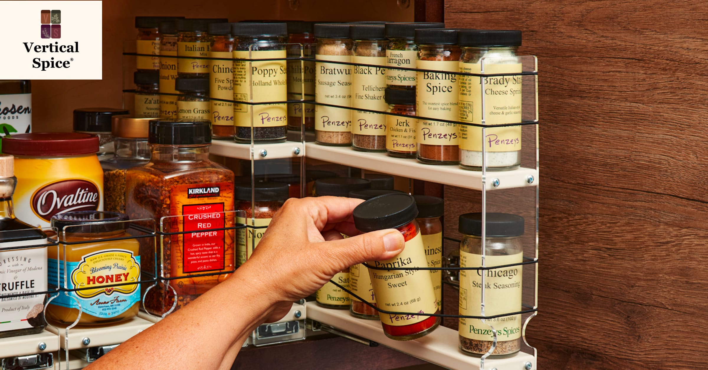 Spice Racks For Easy And Functional DIY Tiered Spice Rack! | Crystel