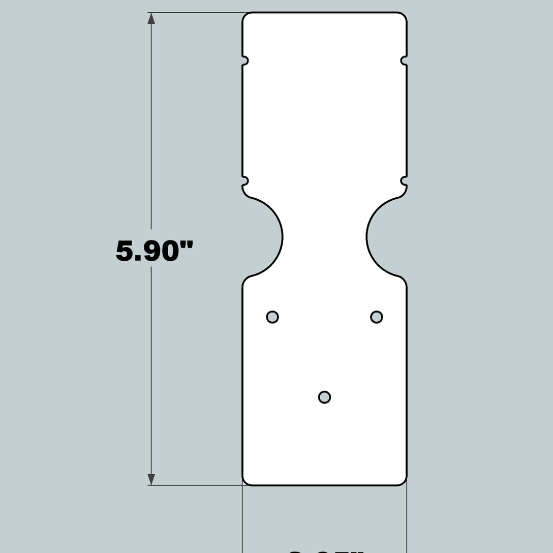 2x1x22 Replacement Front - OLD Base Design