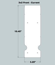 3x2x11 Replacement Front - New/Current