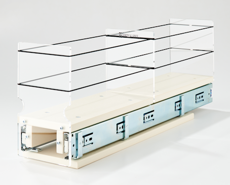 4x1x22 Storage Solution Drawer - Empty