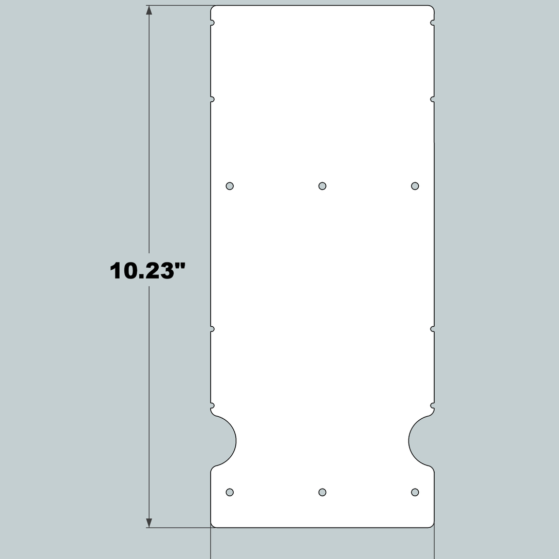 4x2x11 Replacement Front - OLD Base Design