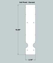 2x2x11 Replacement Front - New/Current