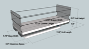 5x1x14DC Dimensioned