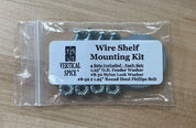 Wire Shelf Mounting Kit