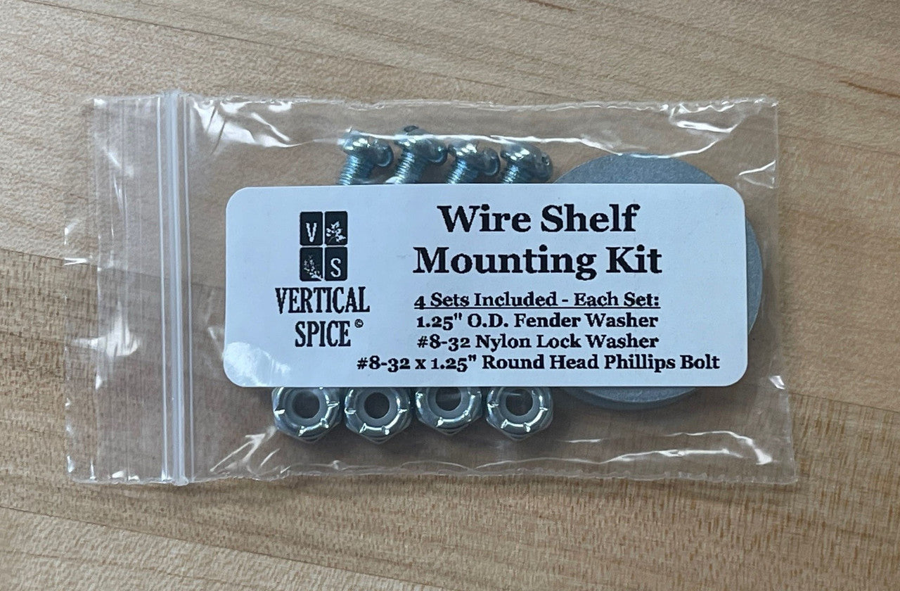 Wire Shelf Mounting Kit