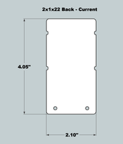 2x1x22 Replacement Back - New/Current 