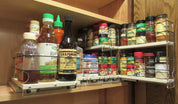 Organized cabinet with a Starter Bundle by Vertical Spice