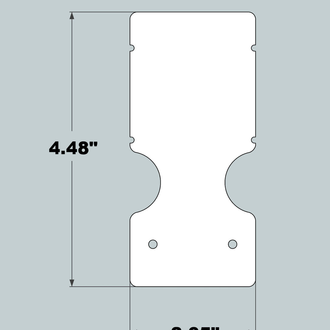 2x1x11 Replacement Front - OLD Base Design