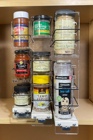 Vertical Spice shelf