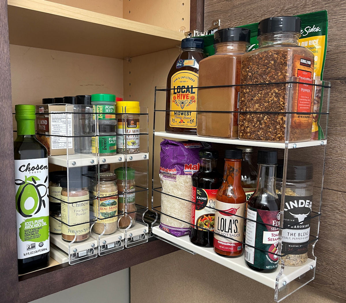 Full Extension Drawer Accesses Full Cabinet Depth