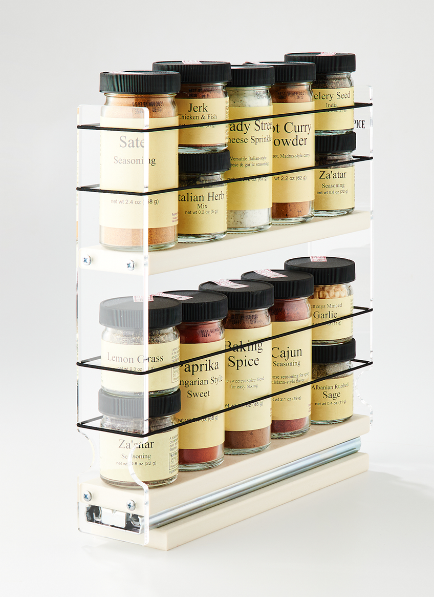 2x2x11 Spice Rack Drawer – Vertical Spice