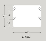 4.4 Divider Dimensioned