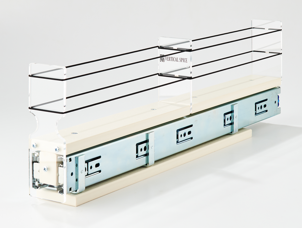 2x1x22 Spice Rack Drawer - Cream