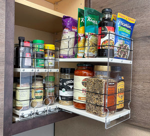 Vertical Spice shelf