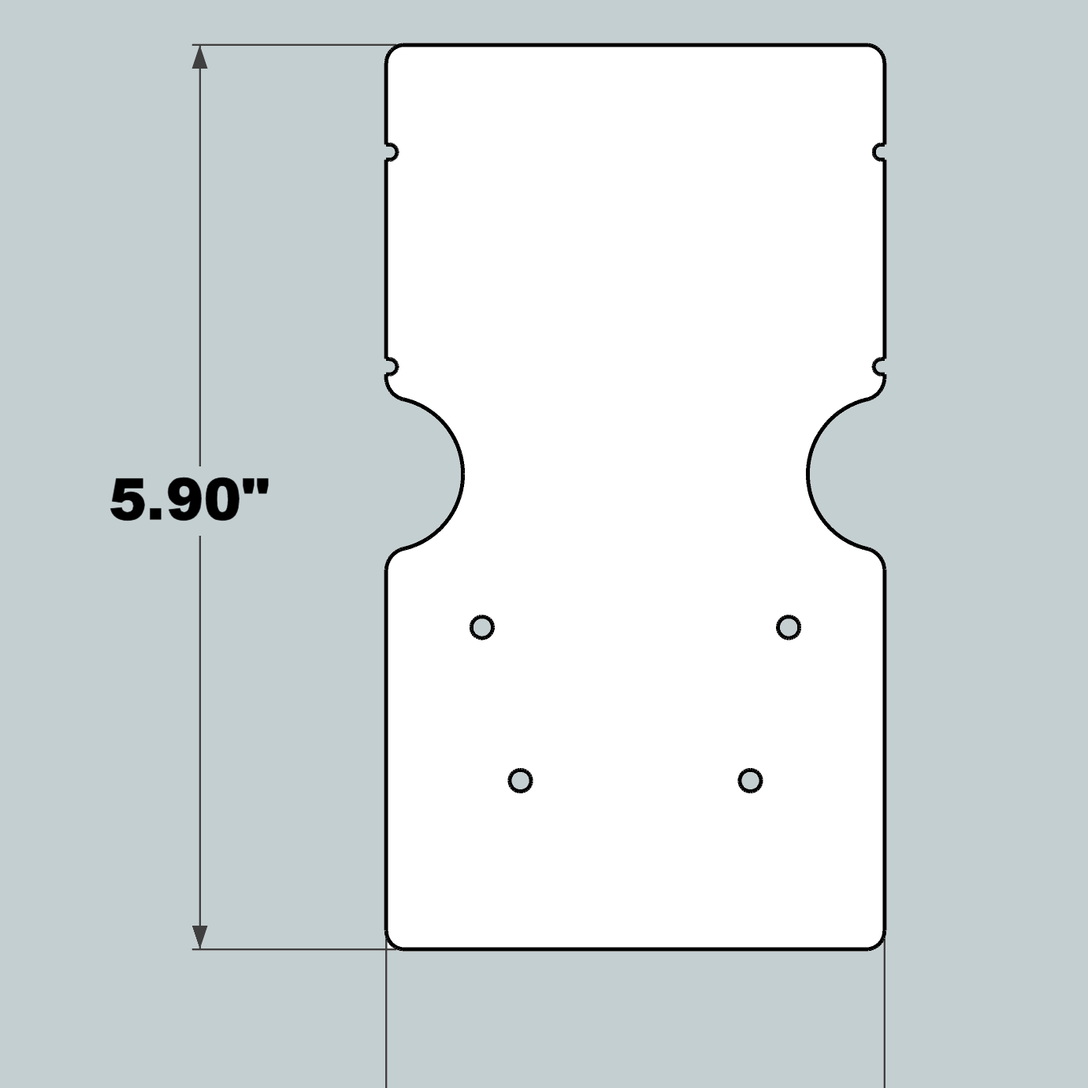 3x1x22 Replacement Front - OLD Base Design