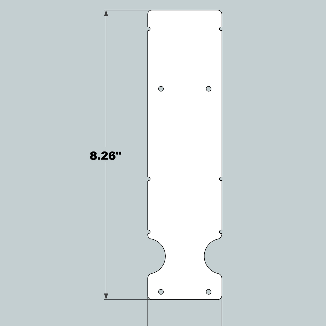 2x1.5x11 Replacement Back - OLD Base Design