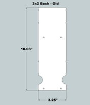 3x2x11 Replacement Back - OLD Base Design