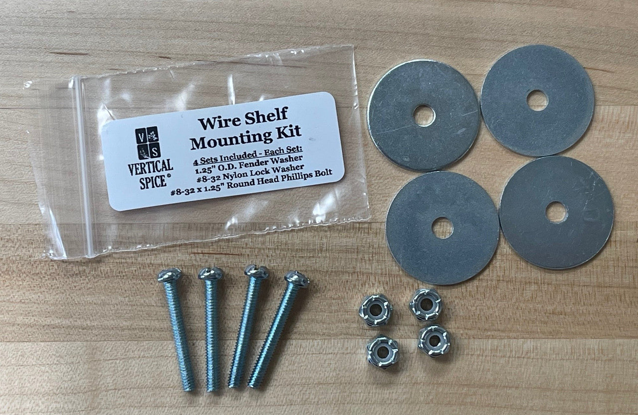 4 Sets of Hardware per Kit