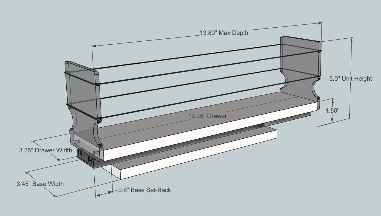 3x1x14 DC Dimensioned