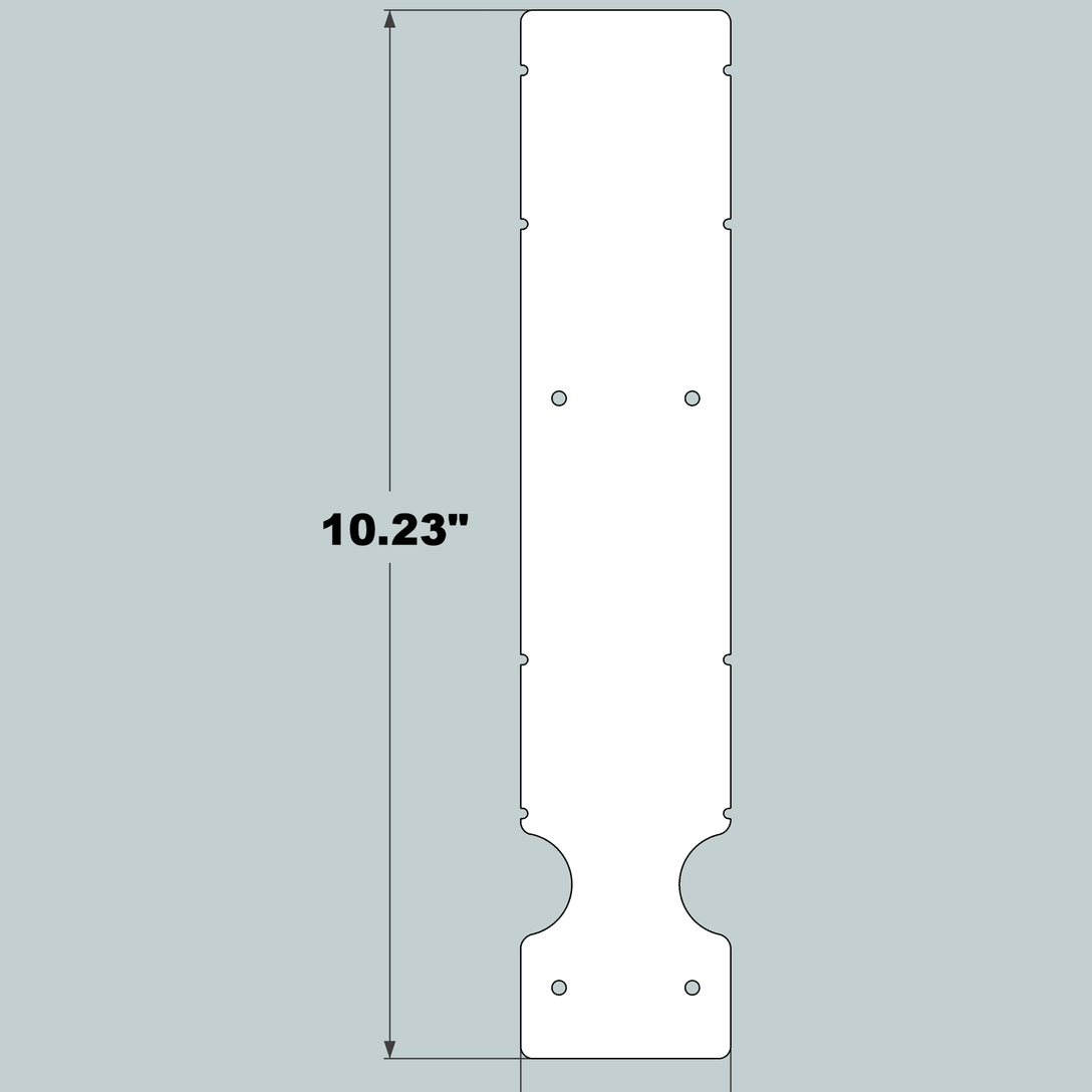 2x2x11 Replacement Front - OLD Base Design