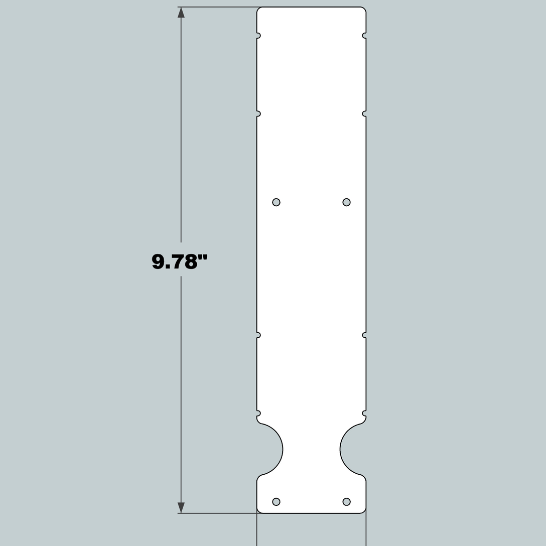 2x2x11 Replacement Back - OLD Base Design