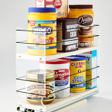 4x2x14 Storage Solution Drawer Cream - Large Container Organization